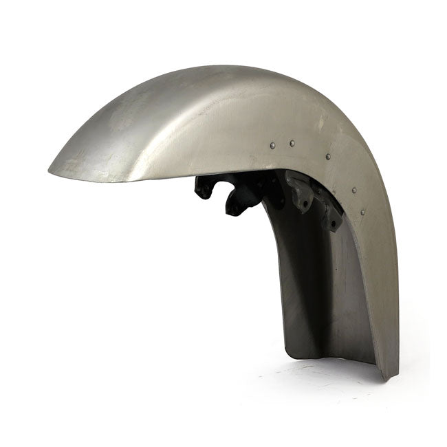 FL Front Fender Raw Steel - No Fender Trim Hole