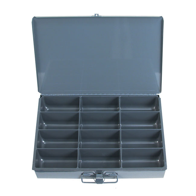 12 Comp. Metal Tray - 9-1/4 X 13-1/4 X 2 Inch
