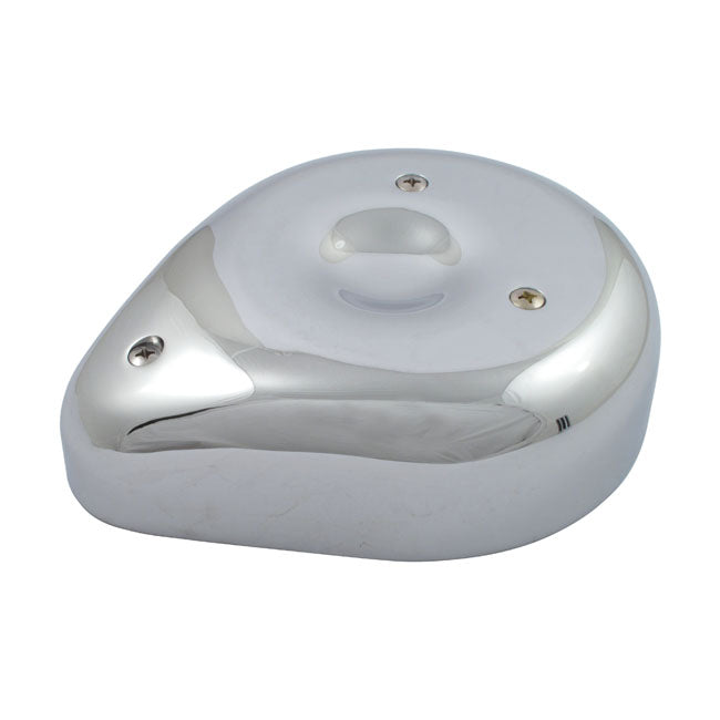 Teardrop Air Cleaner Assembly Chromed Aluminum