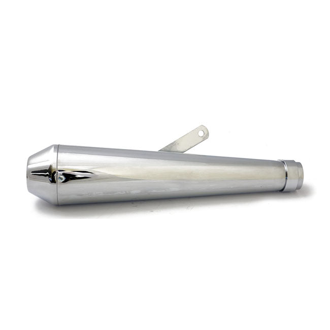 Megaton Universal Muffler 17" Long Chrome