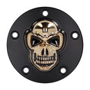 Skull Point Cover 5-Hole Black / Gold
