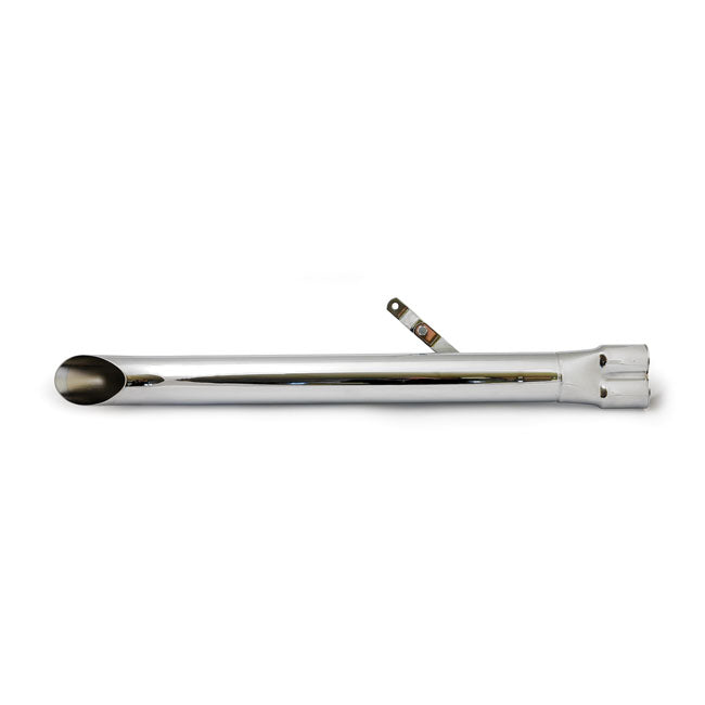 Turn Out Shovel Style Universal Muffler 30" Long Chrome