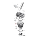 Replacement Rear Cylinder 1000cc Sportster