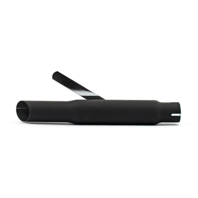 Shorty Slash Cut Universal Muffler 16" Long Black