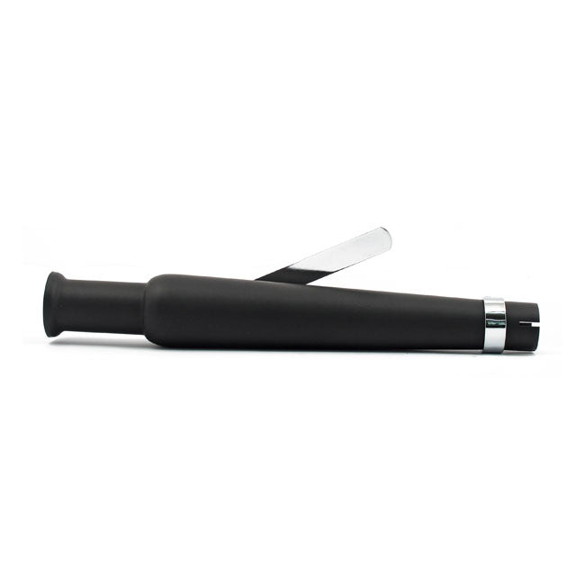 Trumpet Universal Straight Muffler 18-1/2" Long Black
