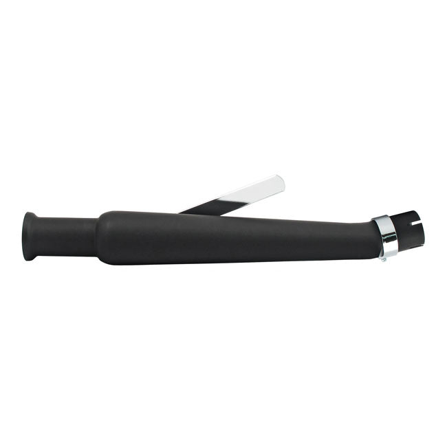 Trumpet Universal Upswept Right Muffler 20-1/2" Long Black