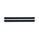 Universal Head Pipe Extension Set 30 Inch Long Black Straight Cut