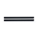 Universal Head Pipe Extension Set 32 Inch Long Black Straight Cut