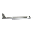 Fishtail Universal Muffler 30" Long Chrome