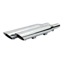 Slash Down Slip-on Muffler Set 20" Long Chrome