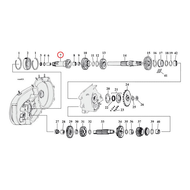 Mainshaft Clutch Gear For L79-E84 XL