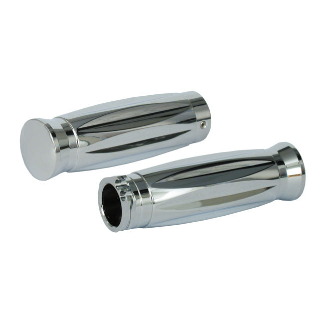 Brisance Throttle Grips Chrome