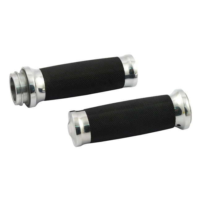 Duke Handlebar Grip Set Polished