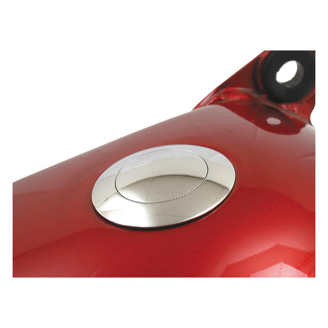 Gas Cap Pop-Up Vented Chrome For 83-95 H-D