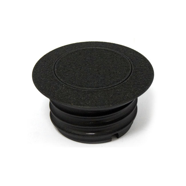 Gas Cap Pop-Up Vented Black For 83-95 H-D