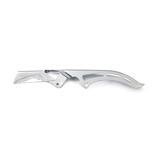 Shorty Upper Belt Guard Chrome For 08-17 Softail