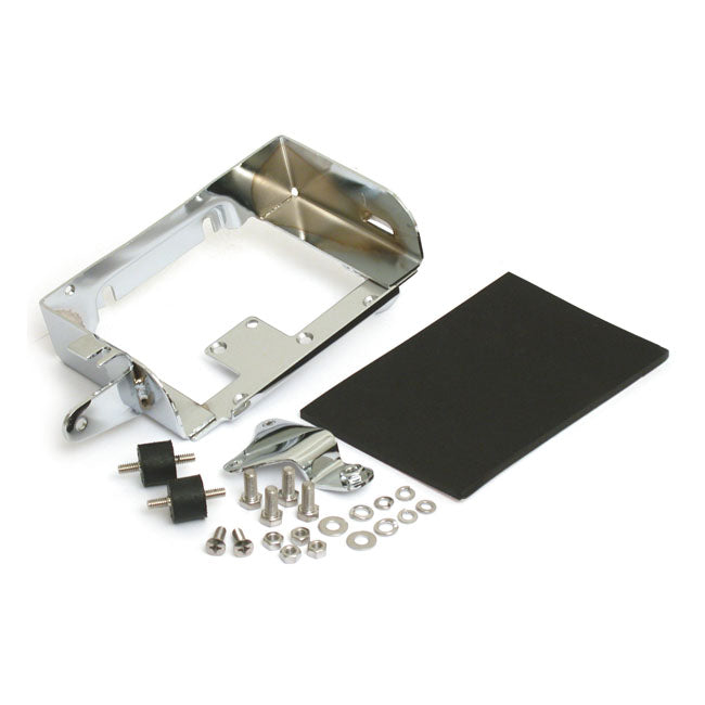 Battery Carrier Tray Chrome For 70-80 FL, FLH