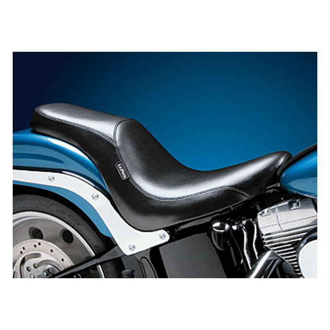 Silhouette 2-Up Seat 06-17 Softail With 200 MM Rear Tire / Fender Mounted (Excl. Deuce) (NU)