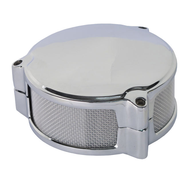Dragtron Star Air Cleaner Assembly Chrome For 90-17 BT