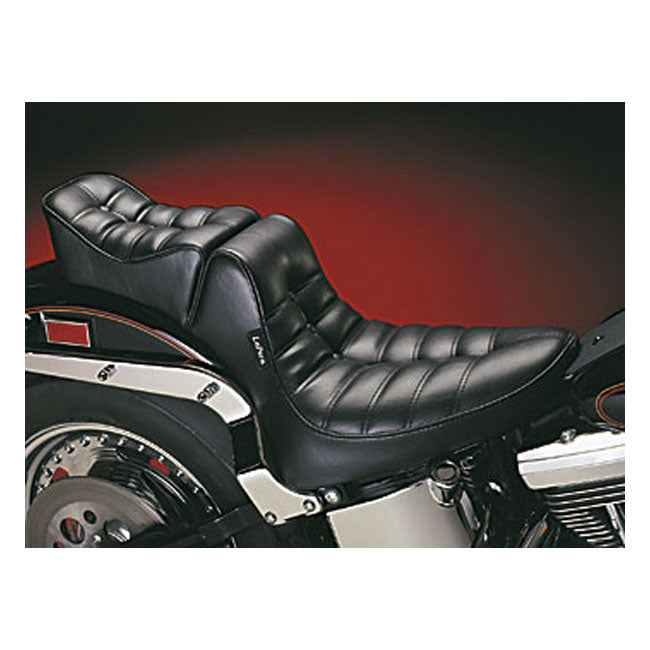 Regal 2-Up Seat Pleated For 00-17 Softail (Excl. Deuce / FXS / FLS/S) With Up To 150 MM Tire (NU)