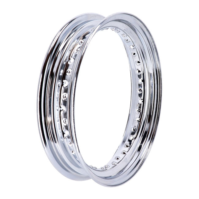 Chrome Dropcenter Center Valve Rim - 3.00 X 16