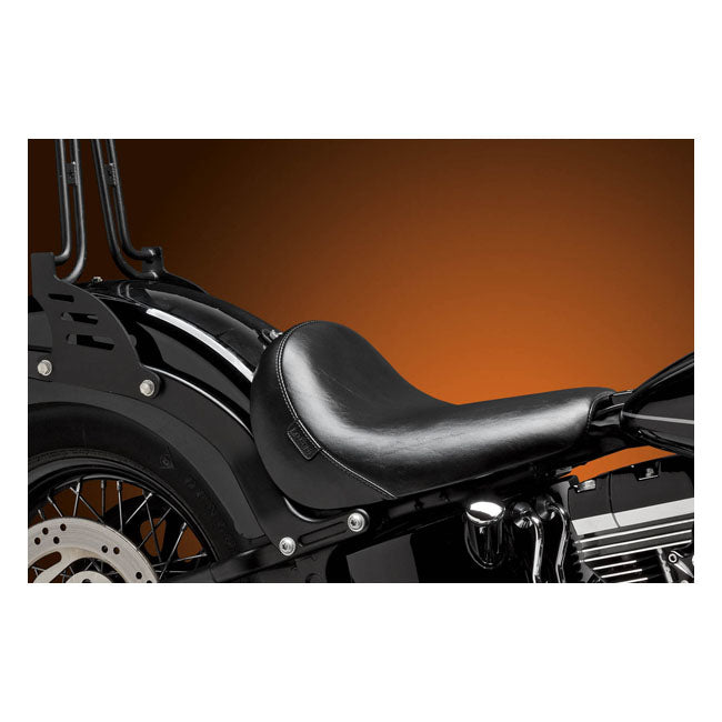 Bare Bones Solo Seat Smooth For For 11-13 Softail FXS Blackline / 12-17 Softail FLS/S Slim (NU)