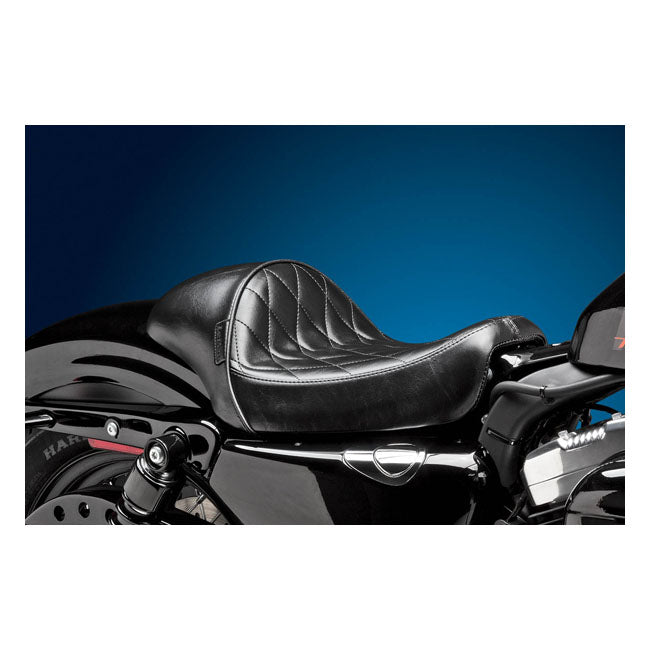 Stubs Cafe Solo Seat Black Diamond 04-21 XL (Excl. 07-09 XL)