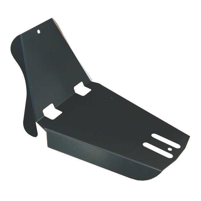 Softail Upper Frame Cover For Solo Seats Black