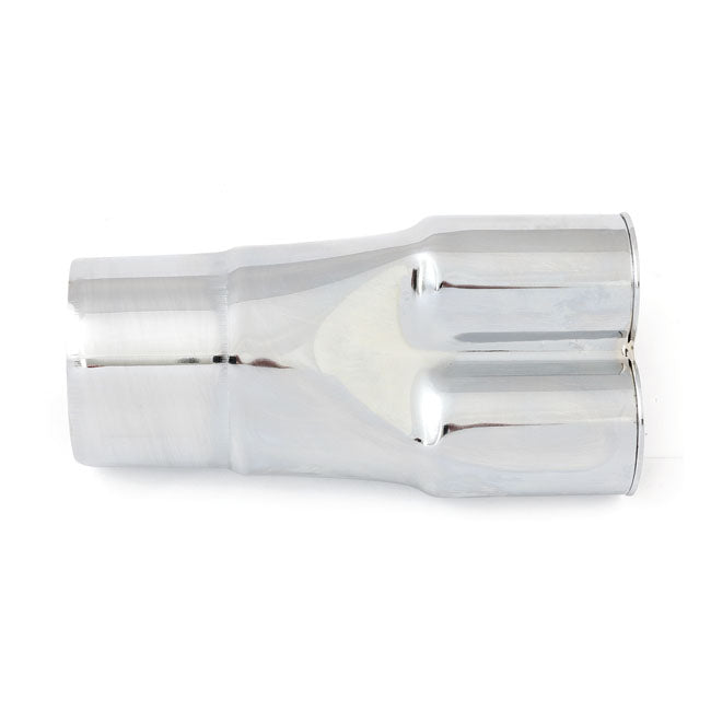 2-1 Exhaust Collector Chrome