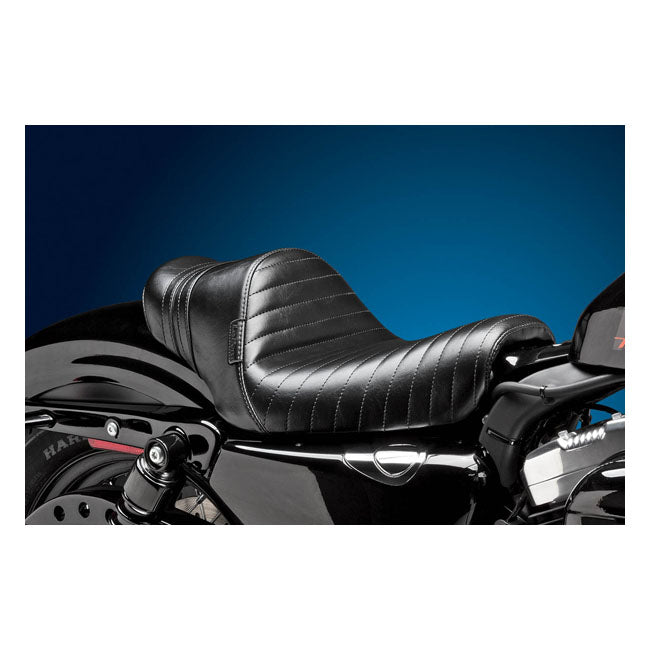 Stubs Spoiler Solo Seat Black Pleated For 04-21 XL (Excl. 07-09 XL)