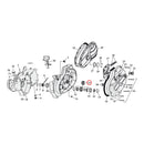 Sprocket Shaft Bearing Assembly For 52-76 K, XL
