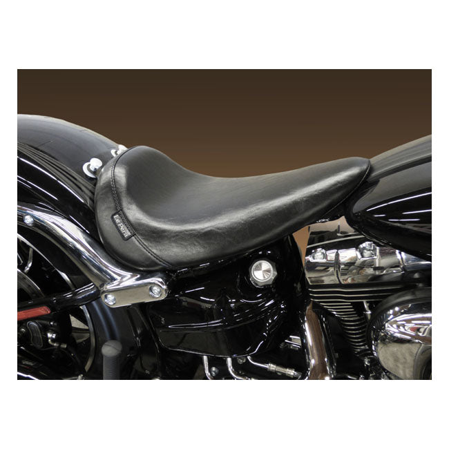 Bare Bones Solo Seat Smooth For For 13-17 Softail FXSB Breakout (NU)