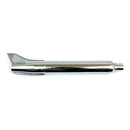 OEM Style Rocket Fishtail Muffler 28" Long Chrome