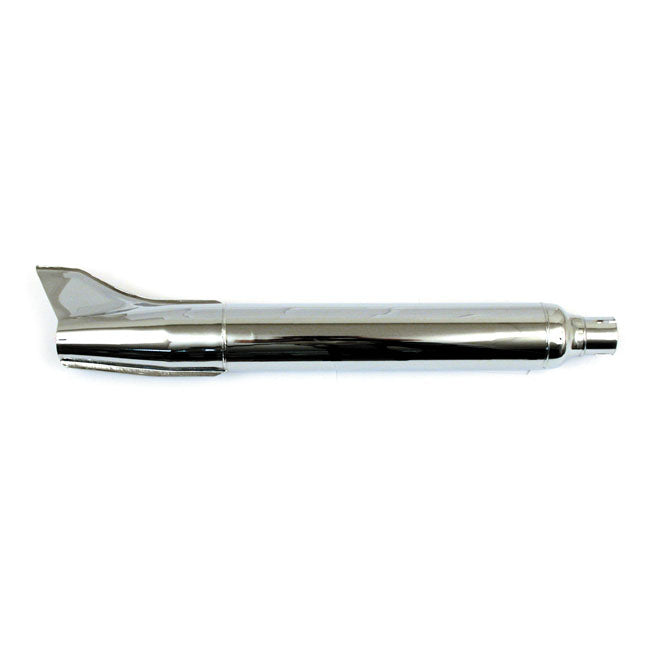 OEM Style Rocket Fishtail Muffler 28" Long Chrome