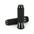 Cobra Billet Aluminum Grips Contrast Machined For 08-21 H-D With E-Throttle Excl. 18-21 FLTRXSE