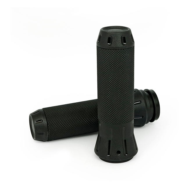 Cobra Billet Aluminum Grips Black