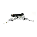 Handlebar Control Kit Chrome 14mm Bore For 04-06 XL