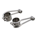 Bracket Polished For Vintage Headlight - 41mm