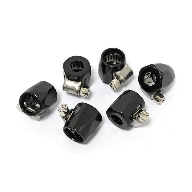 Econ-O-Fit Clamps Black For 1/4 Inch ID Fuel Hose
