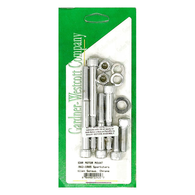 Motor Mount Set Chrome