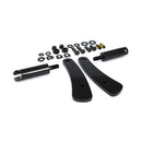 Adjustable Dyna Highway Peg Mount Kit Black
