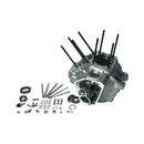 Crankcase Assembly Standard Bore Natural For 84-91 Evo B.T. NU