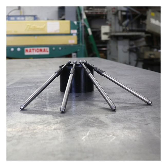 Quickee Adjustable Pushrod Set For 99-17 NU 88"-124" Twin Cam