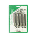 Acorn Head Bolt Kit Chrome