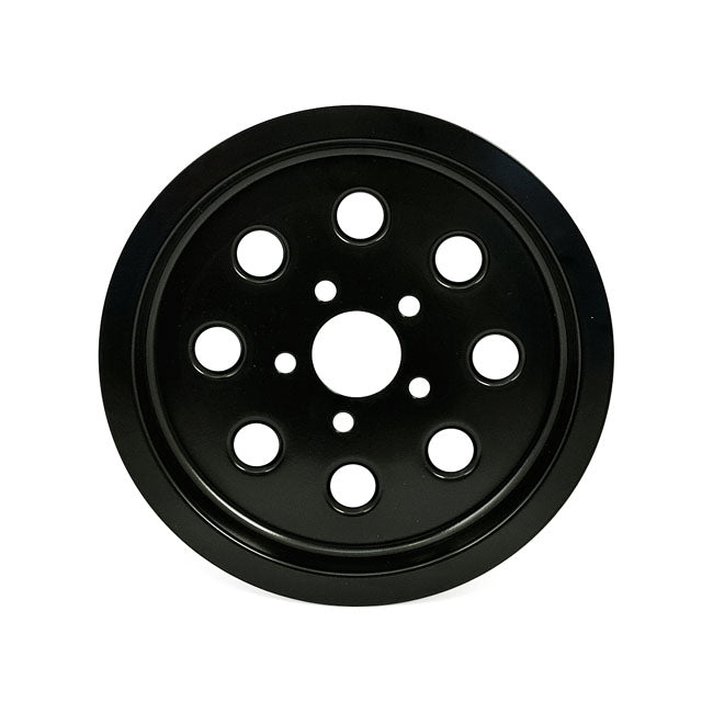 Pulley Cover Matt Black Holes - 65 Tooth