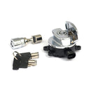 11-Up Ignition Switch Side Hinge Type Chrome With Fork Lock Set