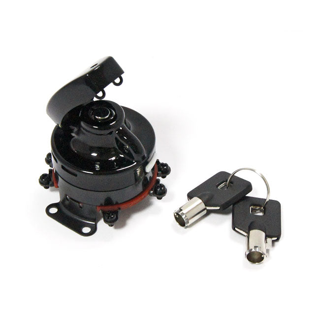 FL Style Ignition Switch Electronic Round Key Black