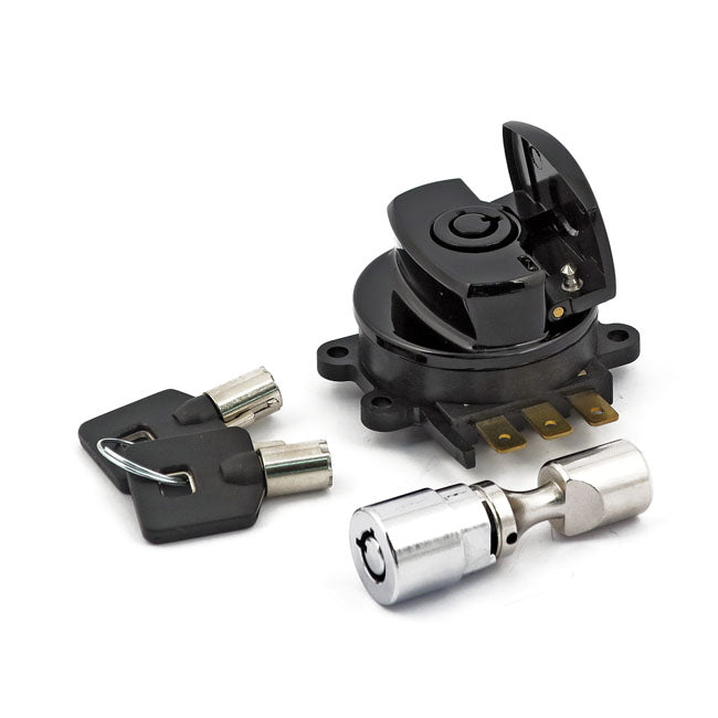 96-Up Ignition Switch Side Hinge Type Black