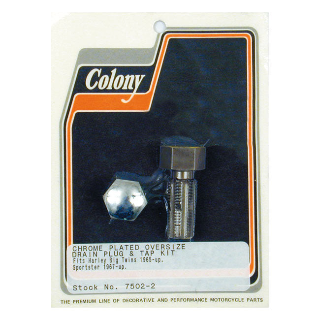 Oversize Plug And Tap Kit Chrome