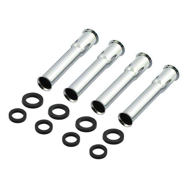 Lower Pushrod Cover Kit 48-E79 Chrome